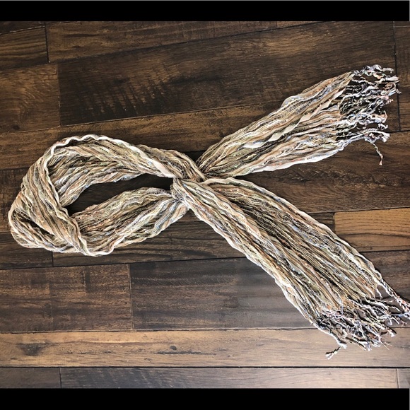 Accessories - Neutral colored wrap scarf